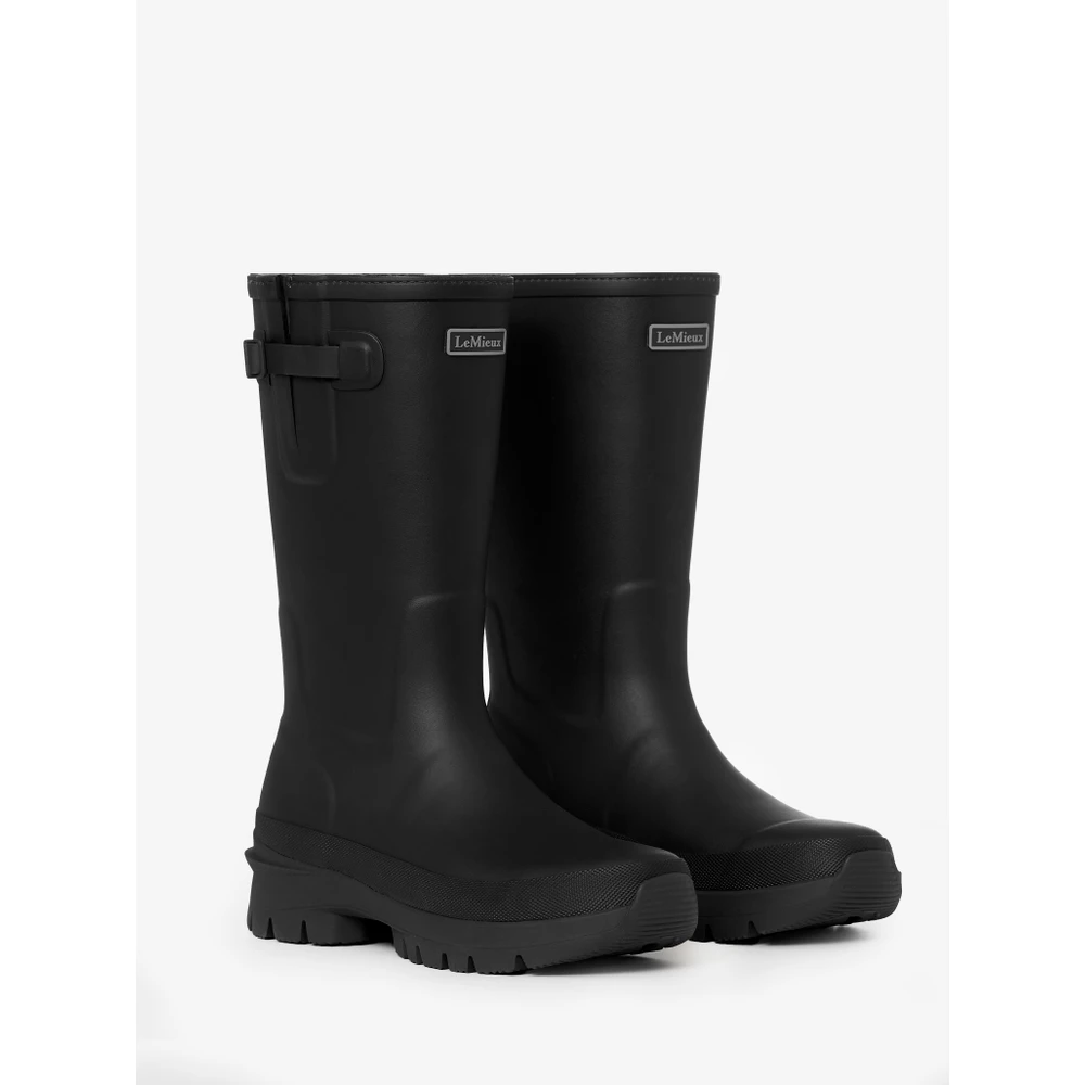 LeMieux Junior Bramshaw Welly - Black in Black