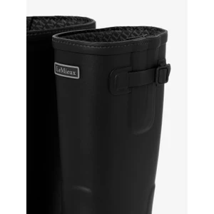 LeMieux Junior Bramshaw Welly - Black in Black