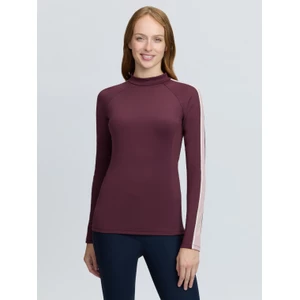 LeMieux Talia High Neck Base Layer - Bramble in Bramble