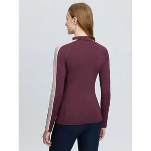 LeMieux Talia High Neck Base Layer - Bramble in Bramble
