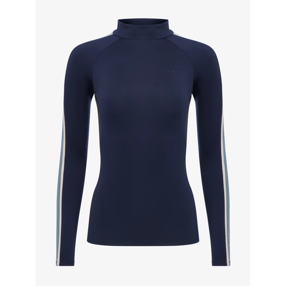 LeMieux Talia High Neck Base Layer - Navy in Navy