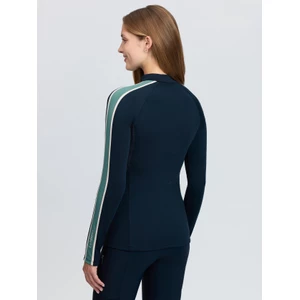 LeMieux Talia High Neck Base Layer - Navy in Navy