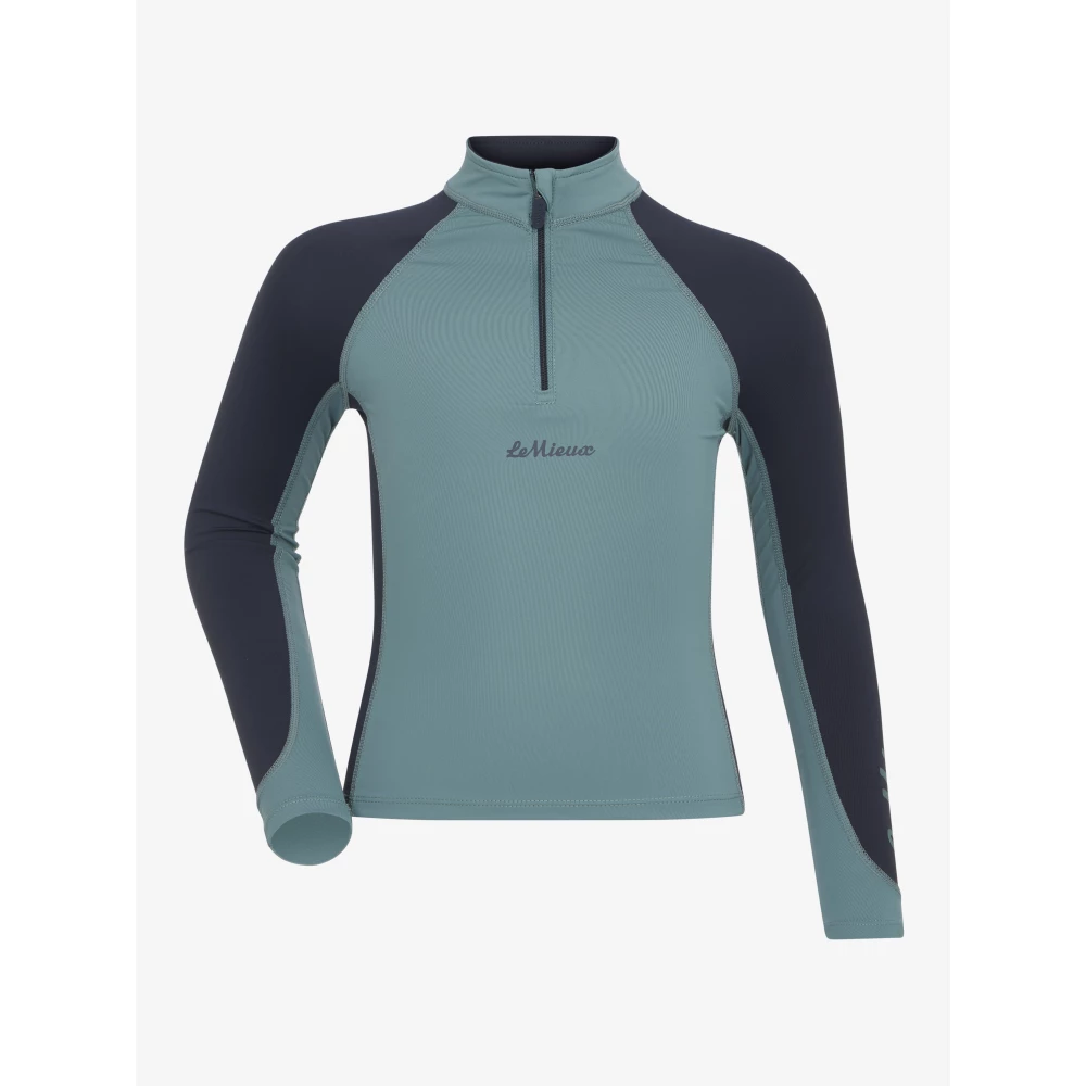 LeMieux Mini Base Layer - Navy/Aloe in Navy/Aloe