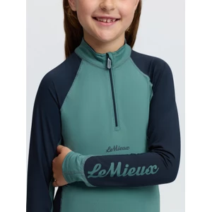LeMieux Mini Base Layer - Navy/Aloe in Navy/Aloe