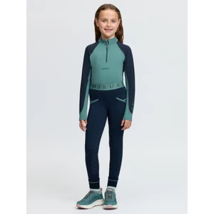 LeMieux Mini Base Layer - Navy/Aloe in Navy/Aloe