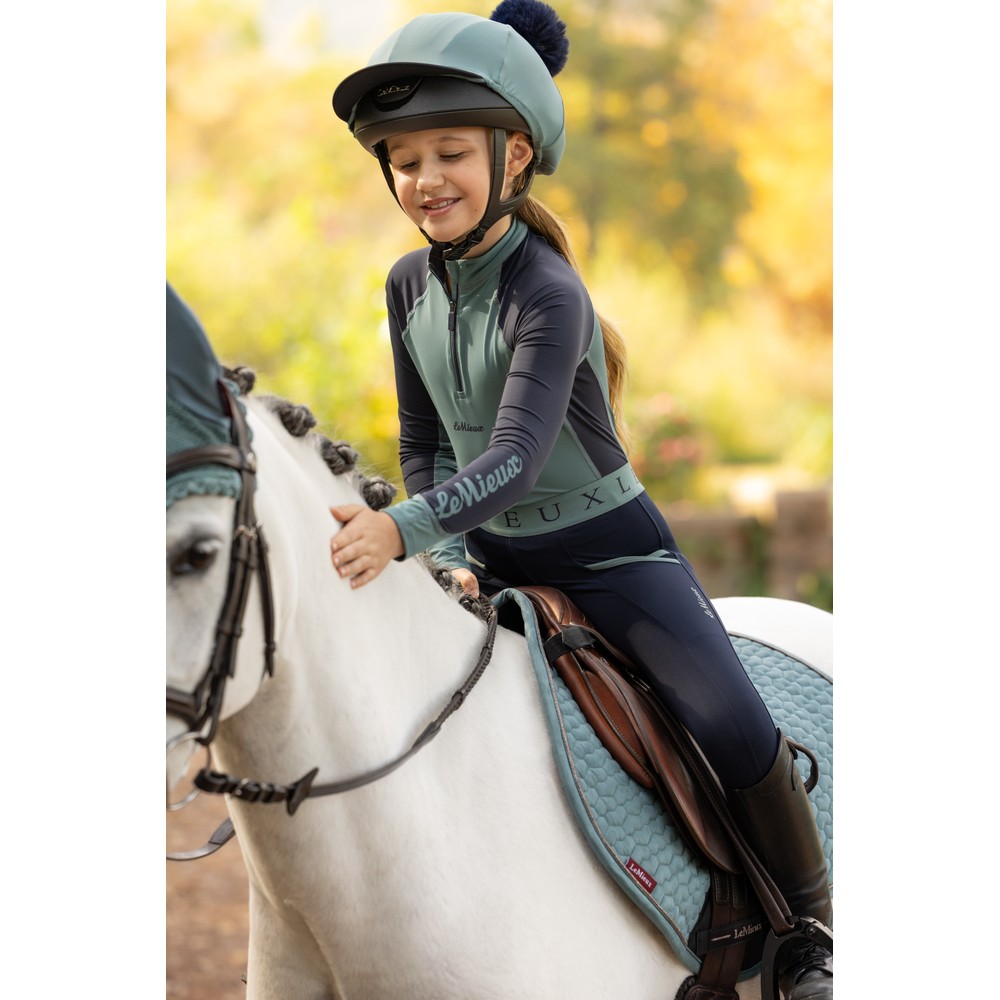 LeMieux Mini Base Layer - Navy/Aloe