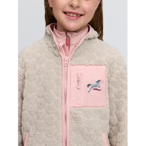 LeMieux Mini Thora Heart Fleece  - Stone 