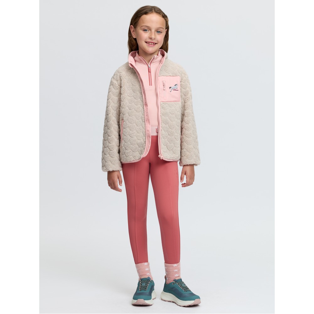 LeMieux Mini Thora Heart Fleece  - Stone 