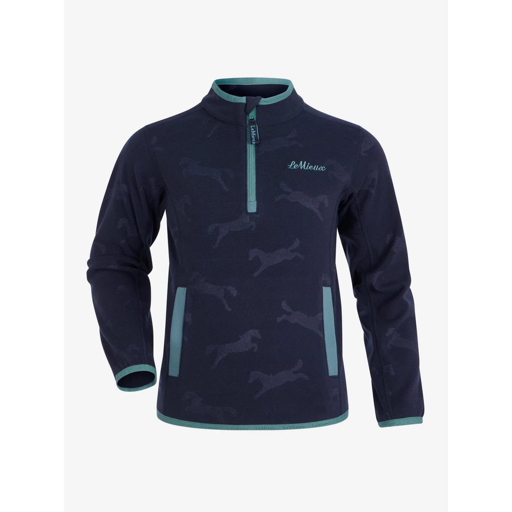 LeMieux Mini Maggie Horse Fleece - Navy in Navy