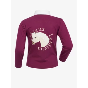 LeMieux Mini Roman Rugby Shirt  - Blackberry 