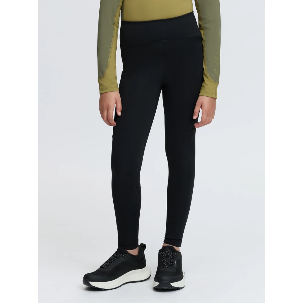 LeMieux Mini Nora Brushed Pull On - Black in Black