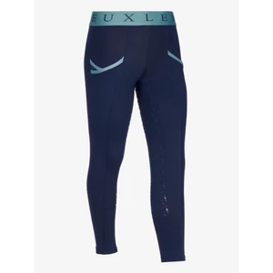 LeMieux Mini Pull Ons - Navy/Aloe in Navy/Aloe