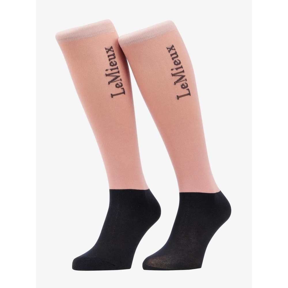 LeMieux Competition Socks 2 pack - Wild Rose in Wild Rose