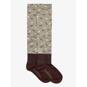 LeMieux Footsie Socks - Clydesdale/Willow in Clydesdale/Willow