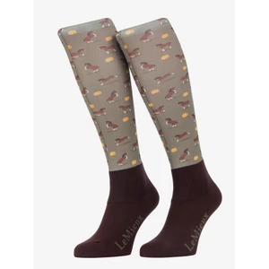 LeMieux Footsie Socks - Clydesdale/Willow in Clydesdale/Willow