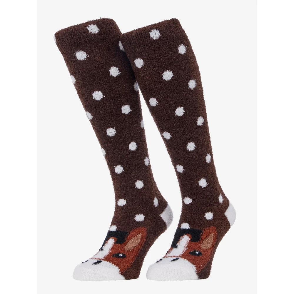 LeMieux Fluffy Character Socks - Titan in Titan