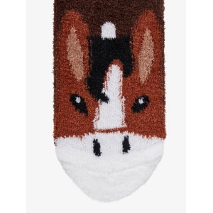 LeMieux Fluffy Character Socks - Titan in Titan