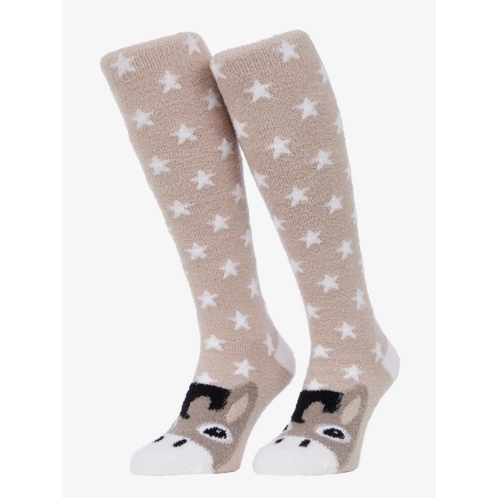 LeMieux Fluffy Character Socks - Donkey in Donkey