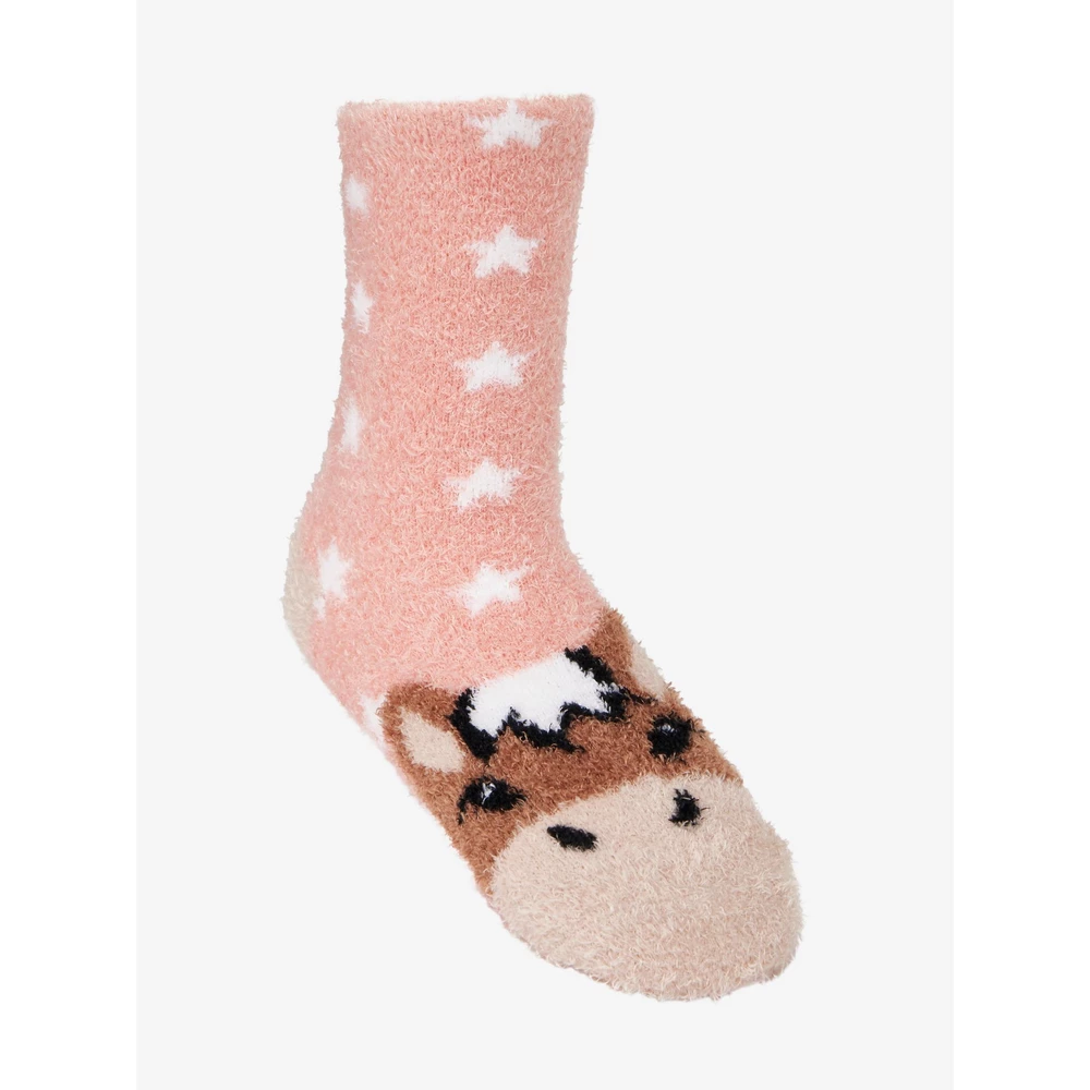 LeMieux Mini Fluffy Character Socks Oskar - Fluffy Oskar Socks in Fluffy Oskar Socks