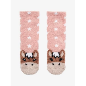 LeMieux Mini Fluffy Character Socks Oskar - Fluffy Oskar Socks 