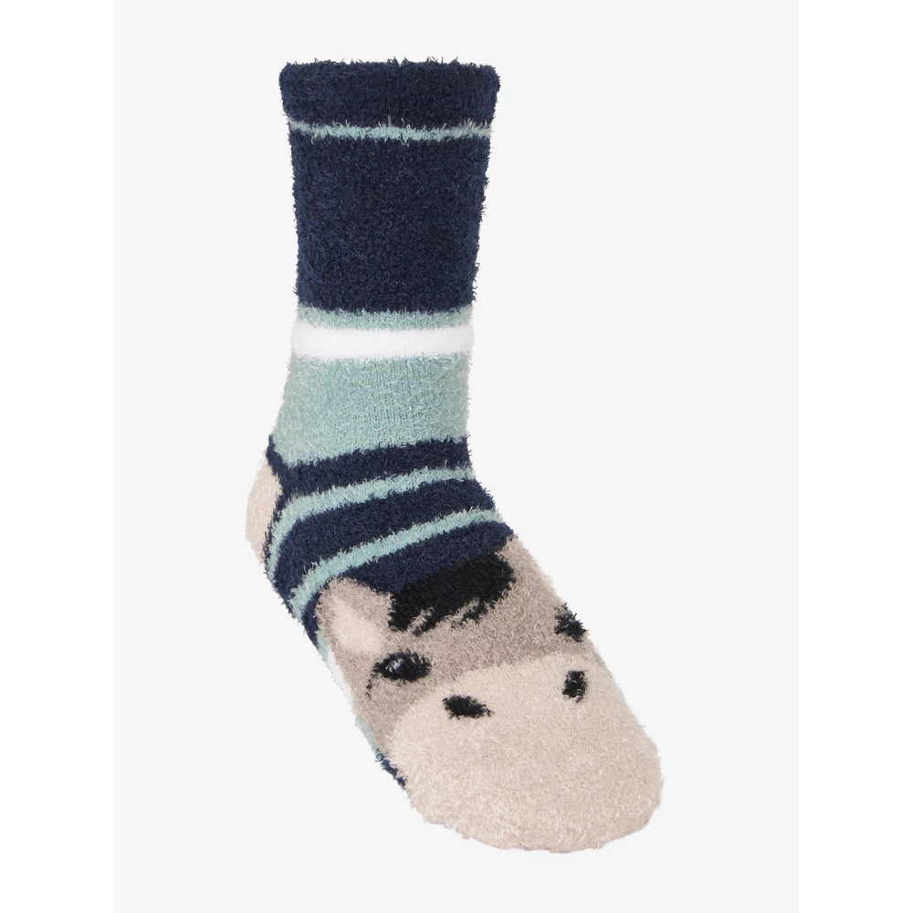LeMieux Mini Fluffy Character Socks - Oakie in Oakie