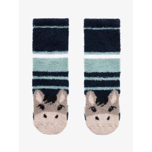 LeMieux Mini Fluffy Character Socks  - Oakie 