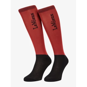 LeMieux Competition Socks 2 Pack  - Russet in Russet