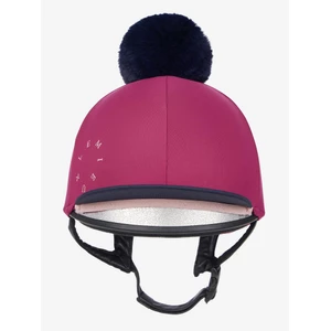 LeMieux Classique Pom Hat Silk - Blackberry in Blackberry