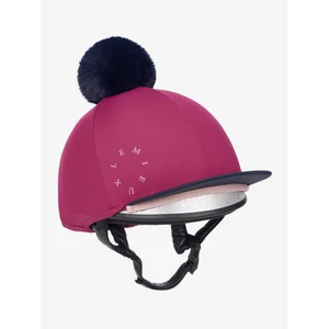 LeMieux Classique Pom Hat Silk - Blackberry in Blackberry