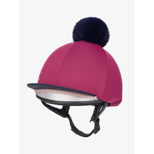 LeMieux Classique Pom Hat Silk - Blackberry in Blackberry