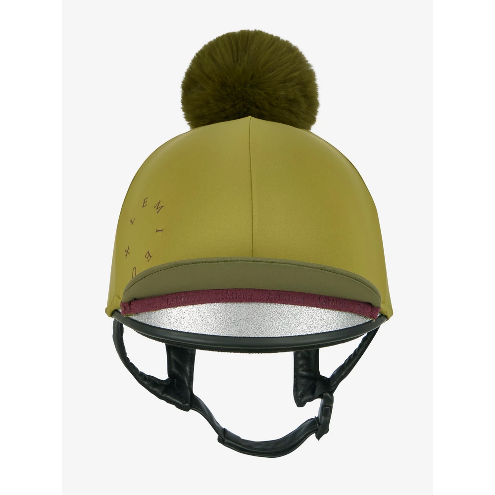 LeMieux Classique Pom Hat Silk - Gooseberry in Gooseberry