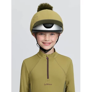 LeMieux Classique Pom Hat Silk - Gooseberry in Gooseberry