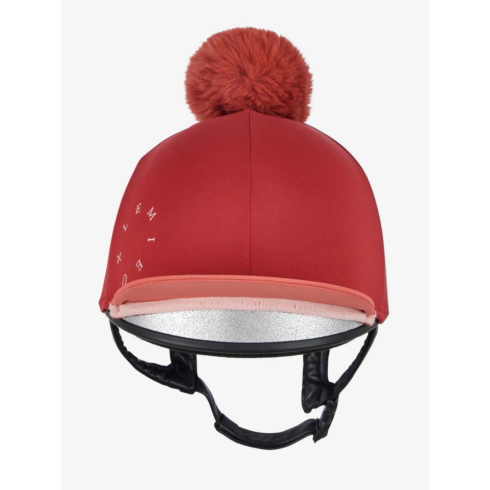 LeMieux Classique Pom Hat Silk - Russet in Russet
