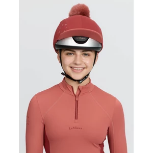 LeMieux Classique Pom Hat Silk - Russet in Russet