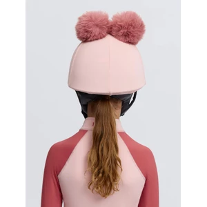 LeMieux Mini Double Pom Hat Silk - Petal in Petal