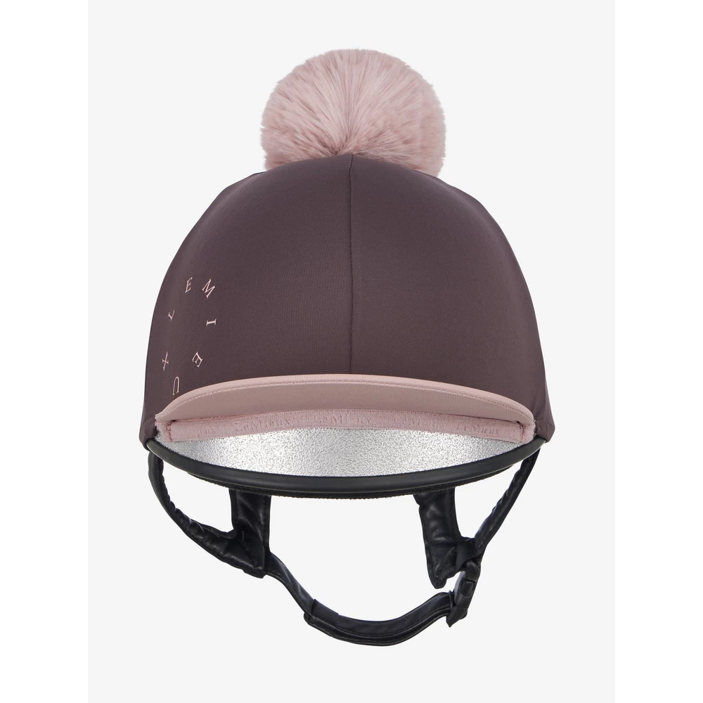 LeMieux Classique Pom Hat Silk - Cocoa in Cocoa