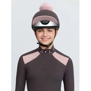 LeMieux Classique Pom Hat Silk - Cocoa in Cocoa