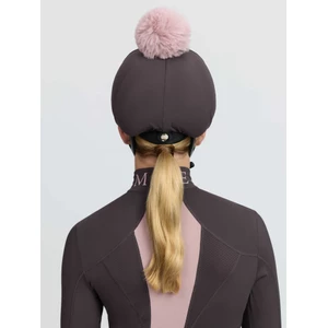 LeMieux Classique Pom Hat Silk - Cocoa in Cocoa