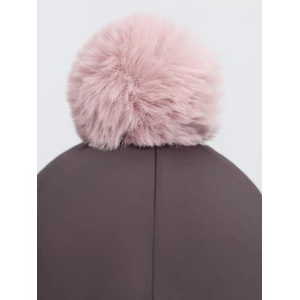 LeMieux Classique Pom Hat Silk - Cocoa in Cocoa