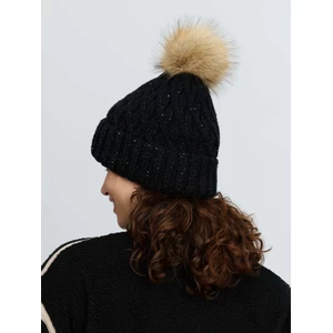 LeMieux Bernie Sequin Beanie - Black in Black