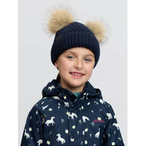 LeMieux Mini Double Pom Beanie  - Navy 