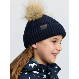 LeMieux Mini Double Pom Beanie - Navy in Navy