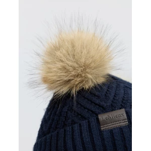 LeMieux Mini Double Pom Beanie - Navy in Navy
