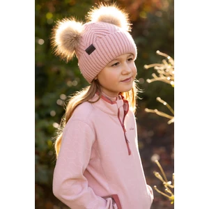 LeMieux Mini Double Pom Beanie - Petal in Petal