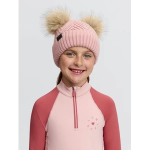 LeMieux Mini Double Pom Beanie  - Petal 