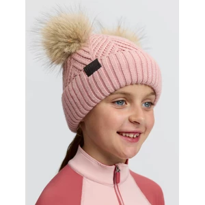 LeMieux Mini Double Pom Beanie - Petal in Petal