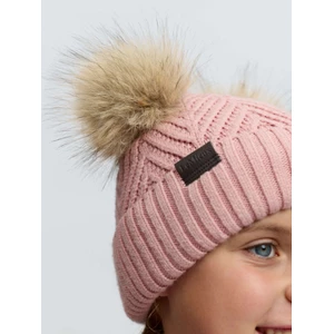 LeMieux Mini Double Pom Beanie - Petal in Petal