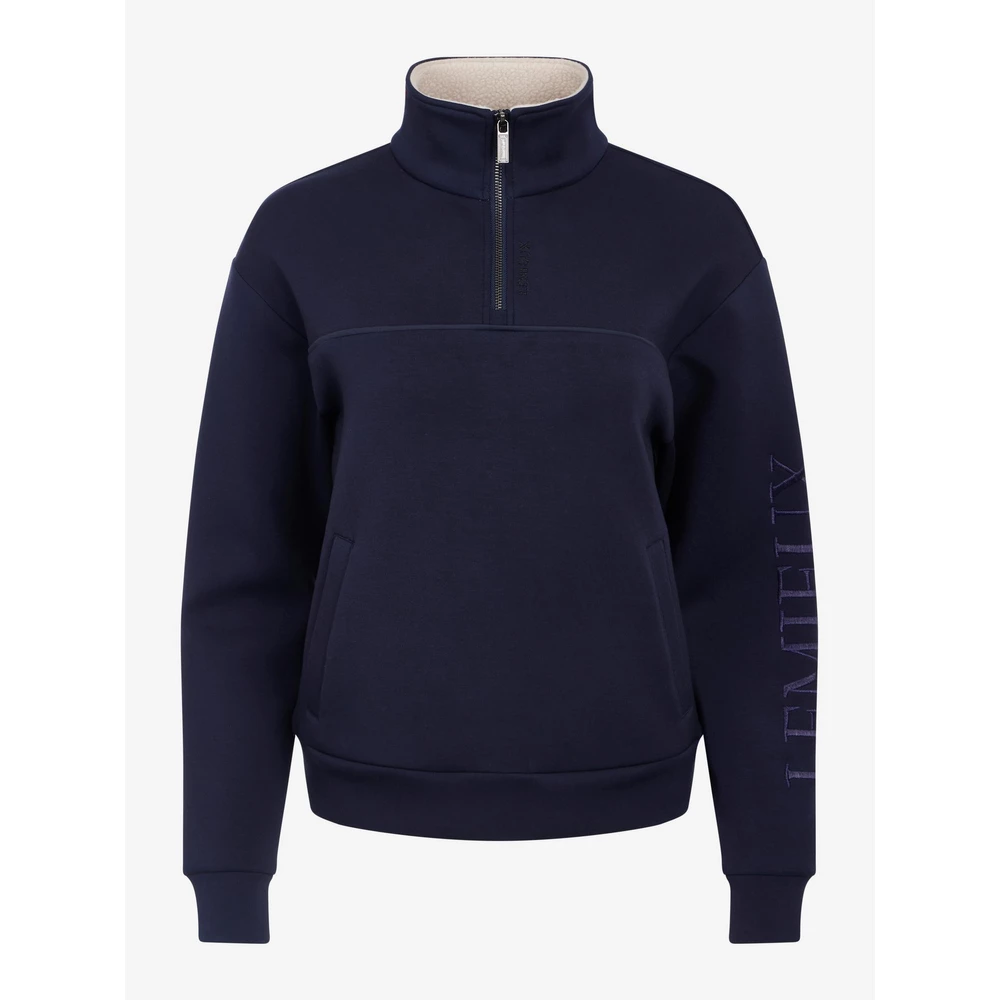LeMieux Scarlet Quarter Zip Sweat - Navy in Navy