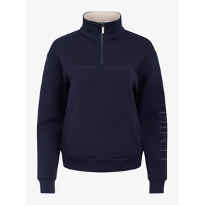 LeMieux Scarlet Quarter Zip Sweat - Navy in Navy