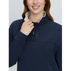 LeMieux Scarlet Quarter Zip Sweat - Navy in Navy